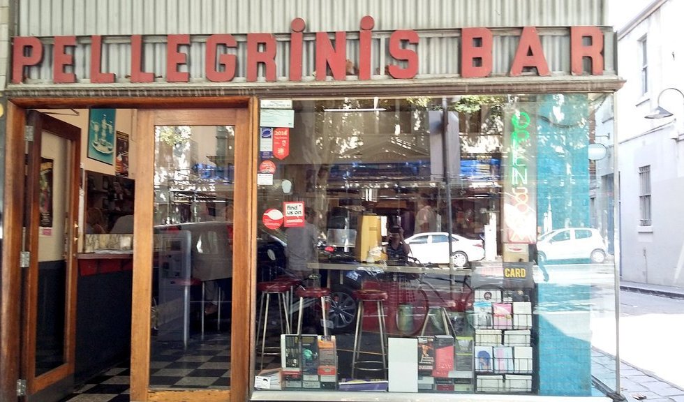 pellegrini's bar, melbourne